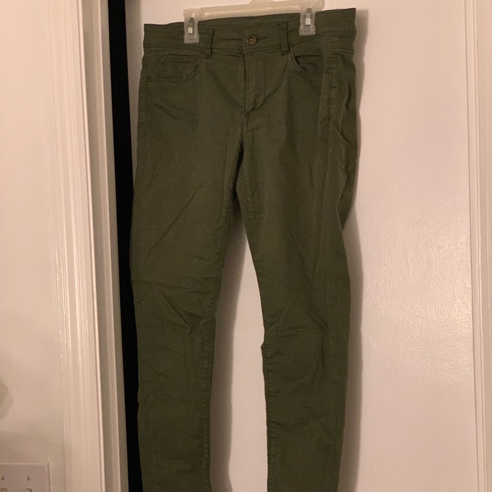 Green pants